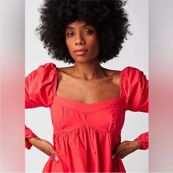 NEW Free People Lindsay Rose Dress Size Small - Picture 4 of 12